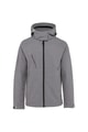 Dames Softshell jas hooded Kariban K414 MARL GREY